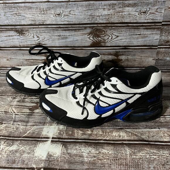 Men’s Size 9 Nike Air Max Torch 4 IV CW7026-100 white Hyper Blue - Picture 4 of 6